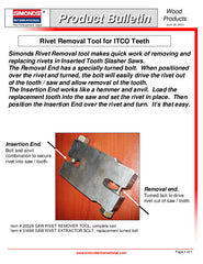 Rivet Removal Tool